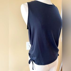 All Motion athletic tank with side ties